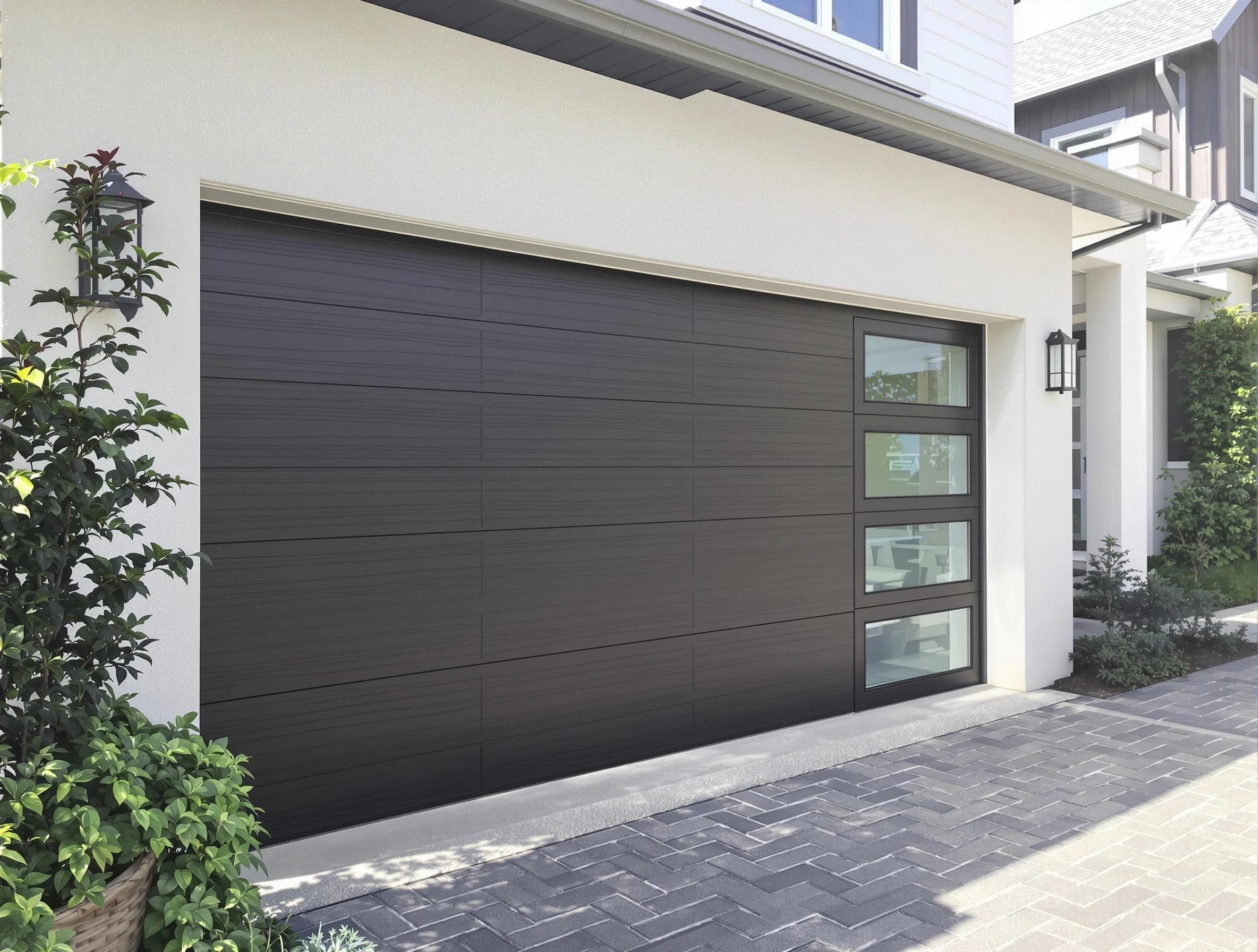 Custom garage door installation by Harrison Garage Door Repair in Harrison