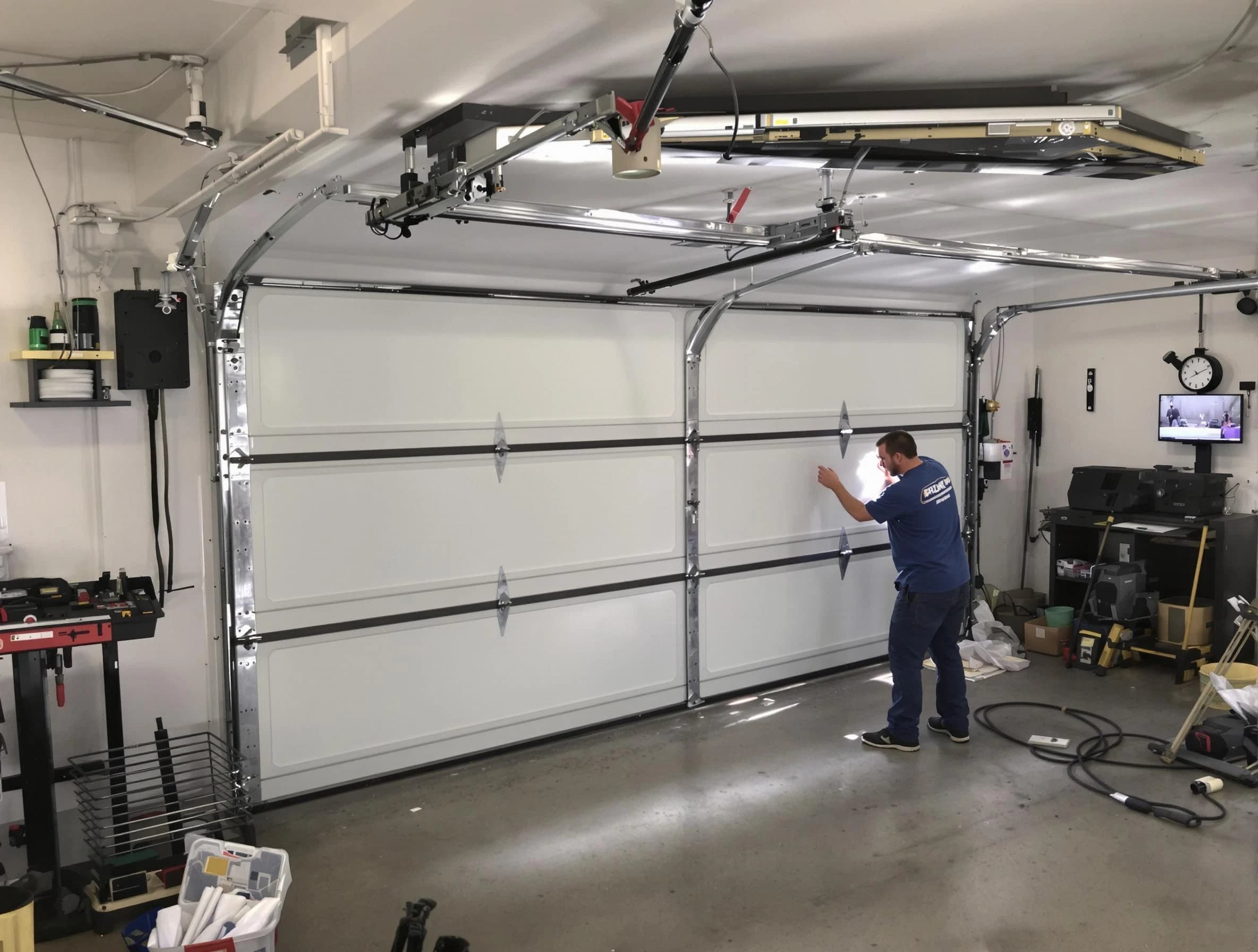 Professional garage door repair service by Harrison Garage Door Repair in Harrison