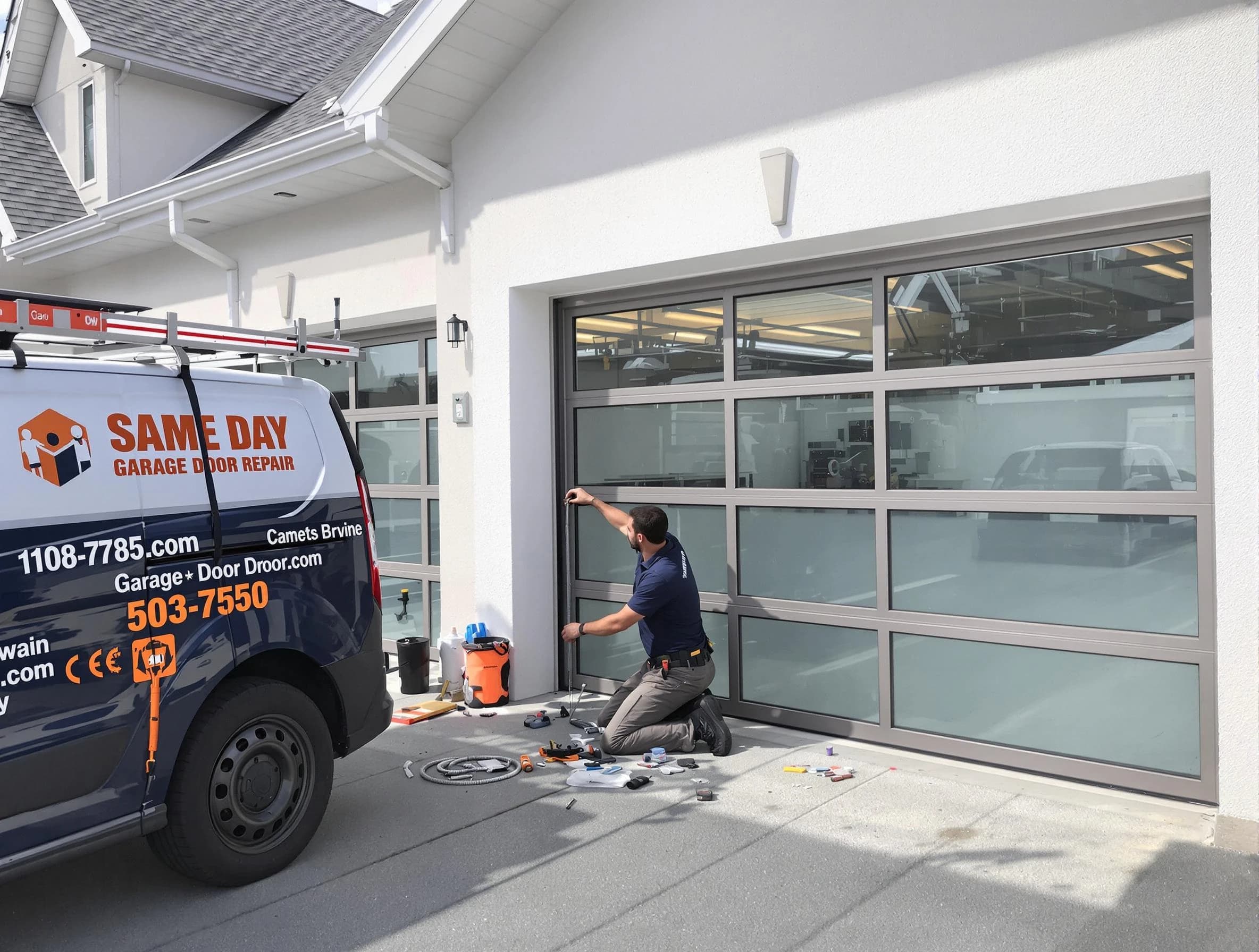 Same-day garage door repair service by Harrison Garage Door Repair in Harrison