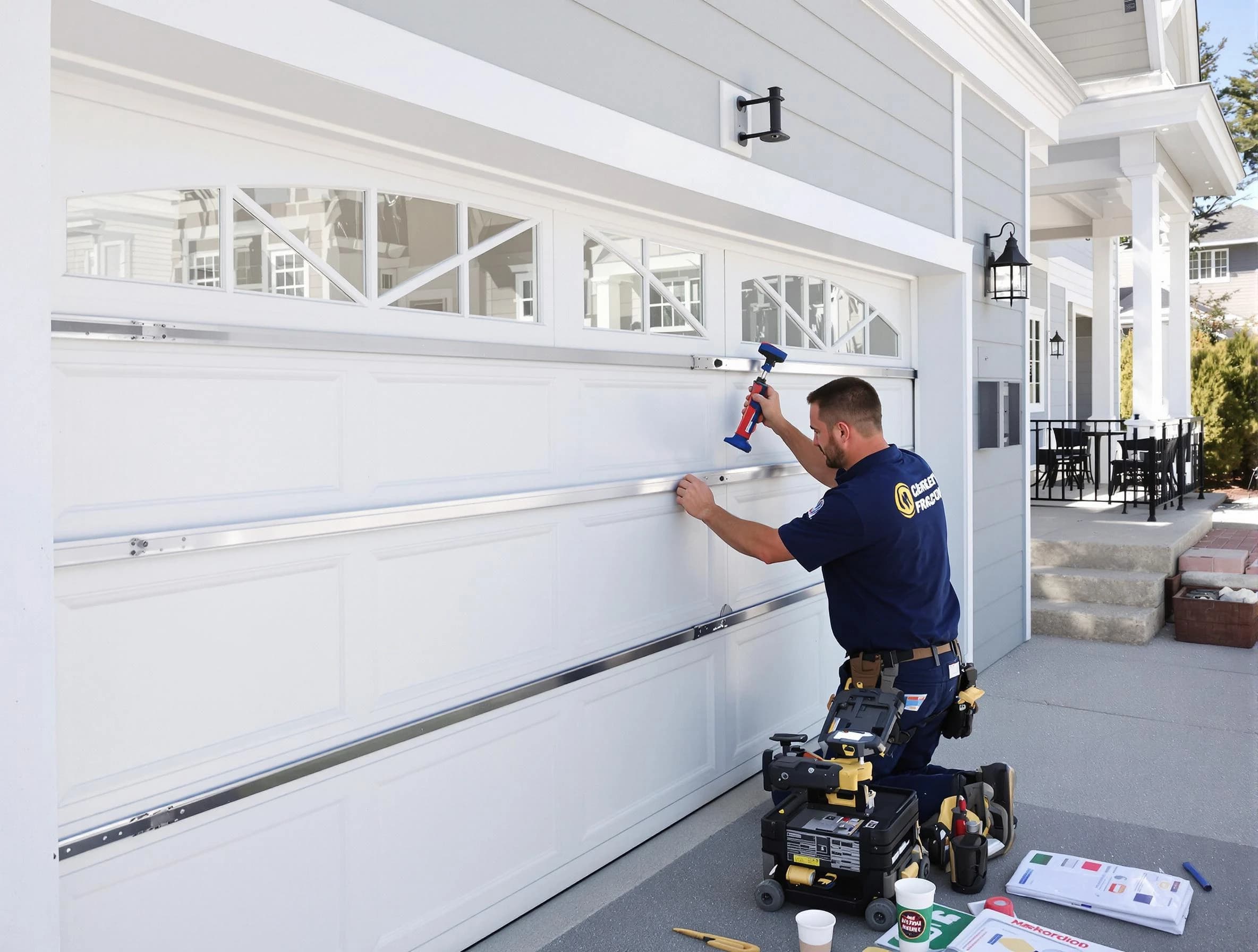 Professional garage door installation by Harrison Garage Door Repair in Harrison