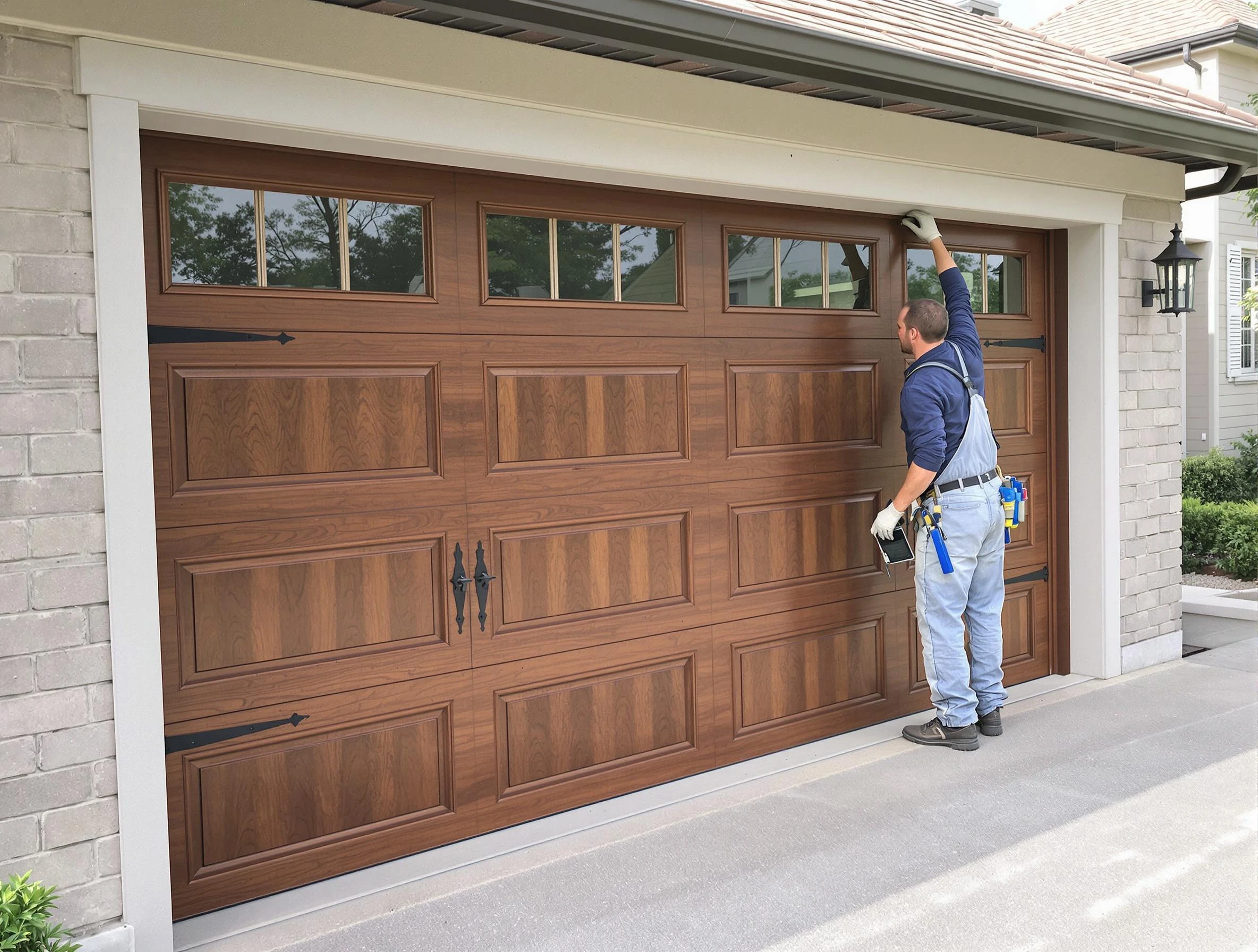 Custom garage door showcase by Harrison Garage Door Repair in Harrison