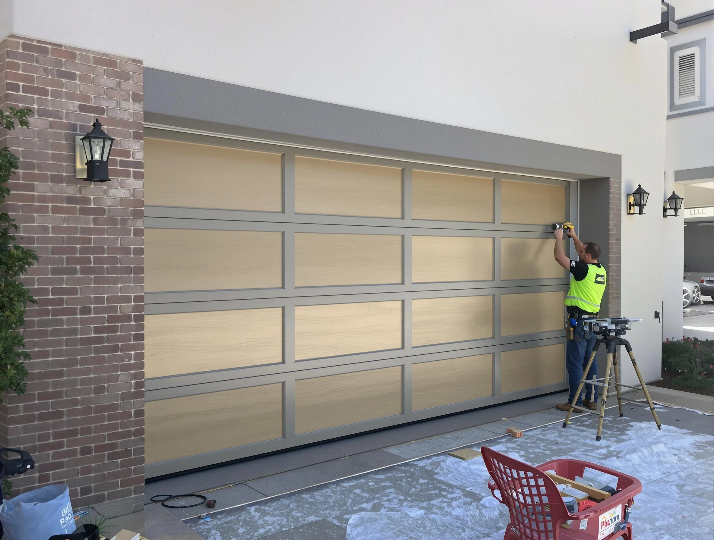Garage door replacement service by Harrison Garage Door Repair in Harrison